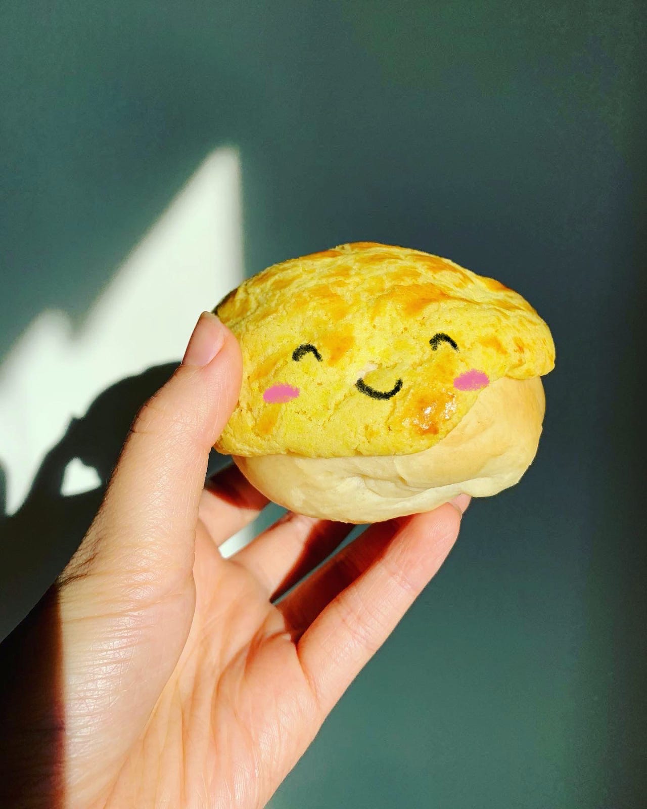 One thing I ate: Pineapple buns!🍍 - by Sophie Chou