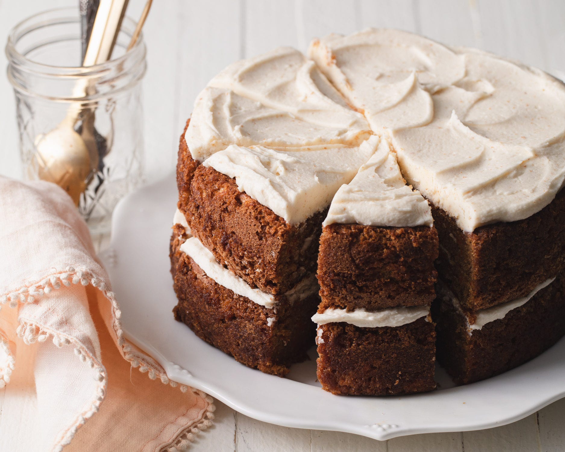 Brown Butter Carrot Cake - Tessa Huff's Bake Club