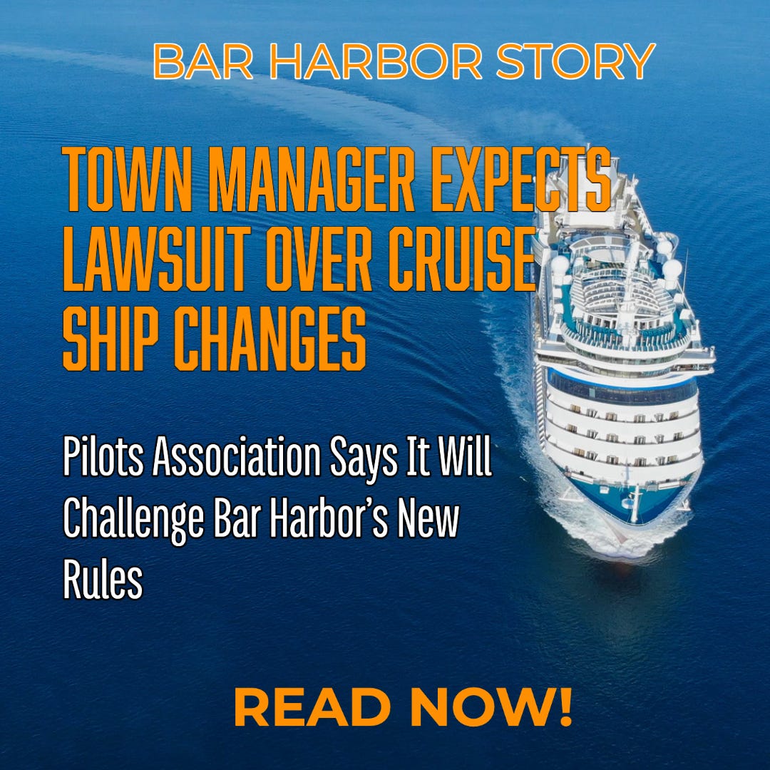 bar harbor cruise ships cancelled