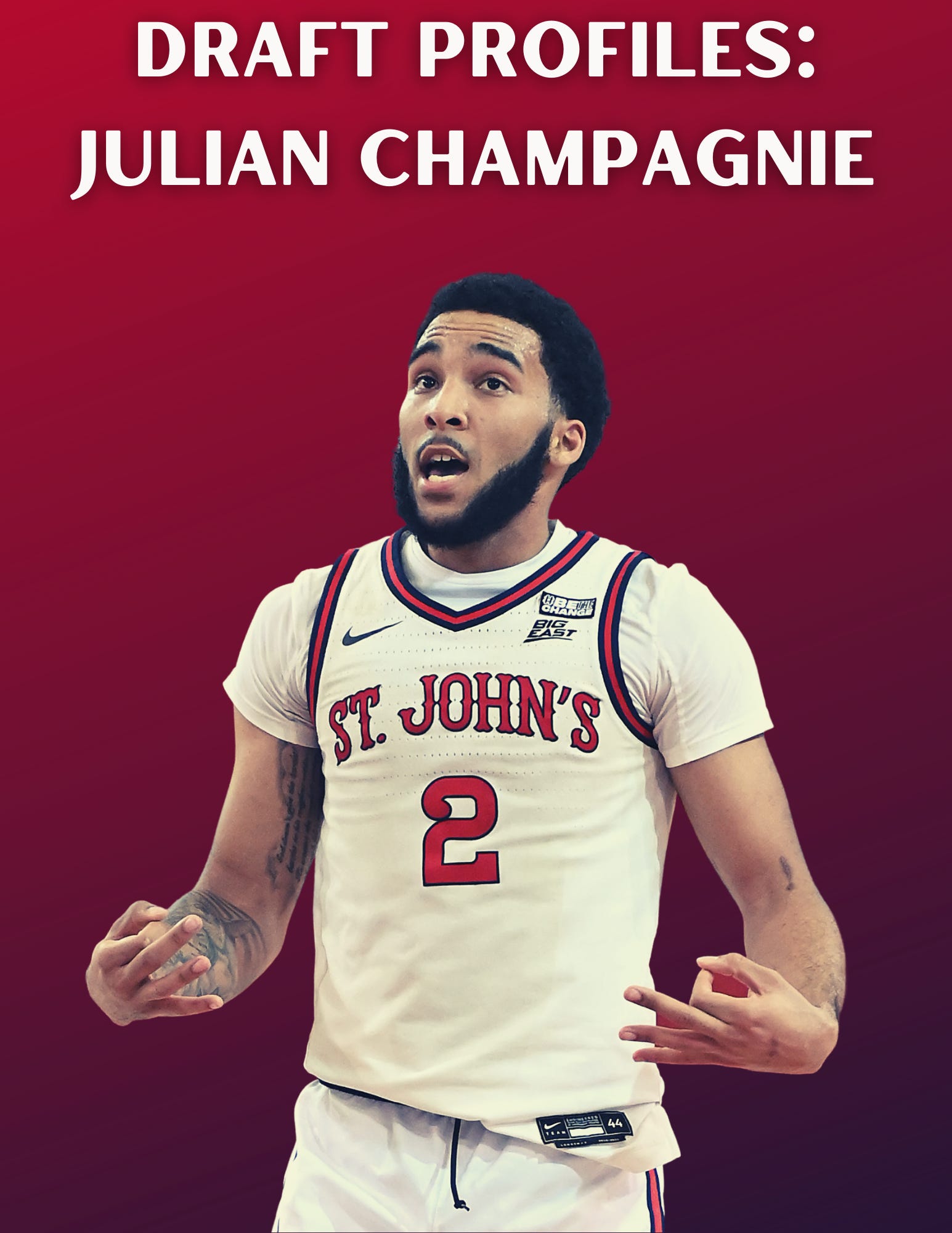 Draft Profiles Julian Champagnie by Stephen Gillaspie
