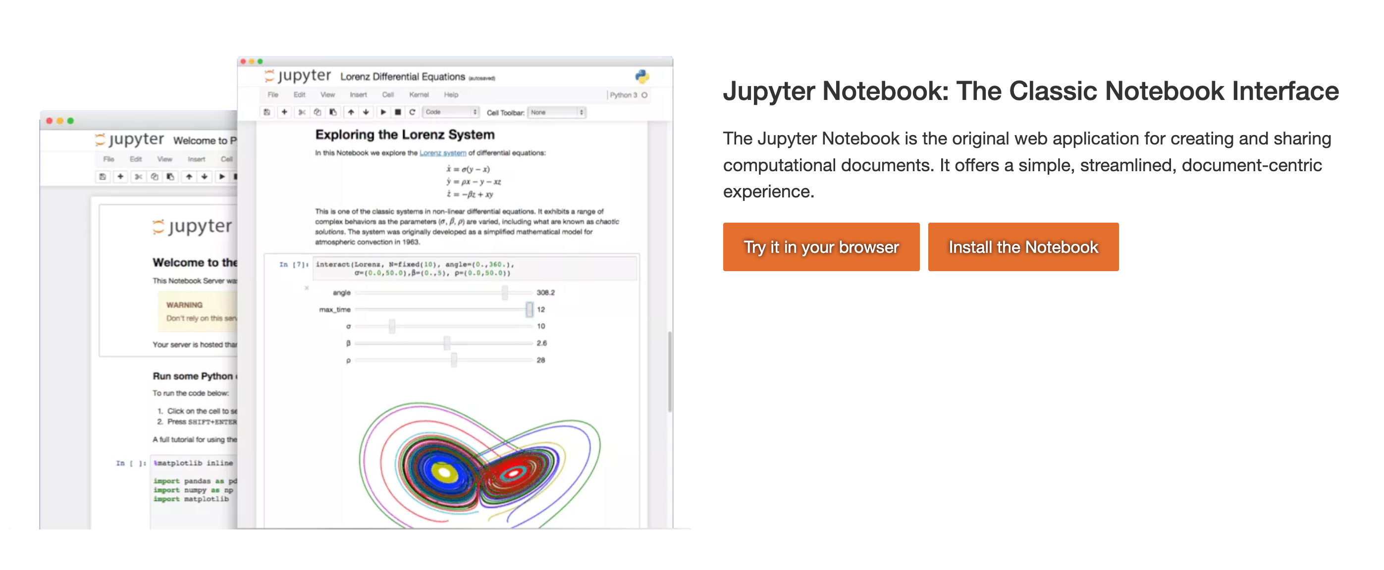 Jupyter Notebooks: Work with data, code, and comments all under one roof