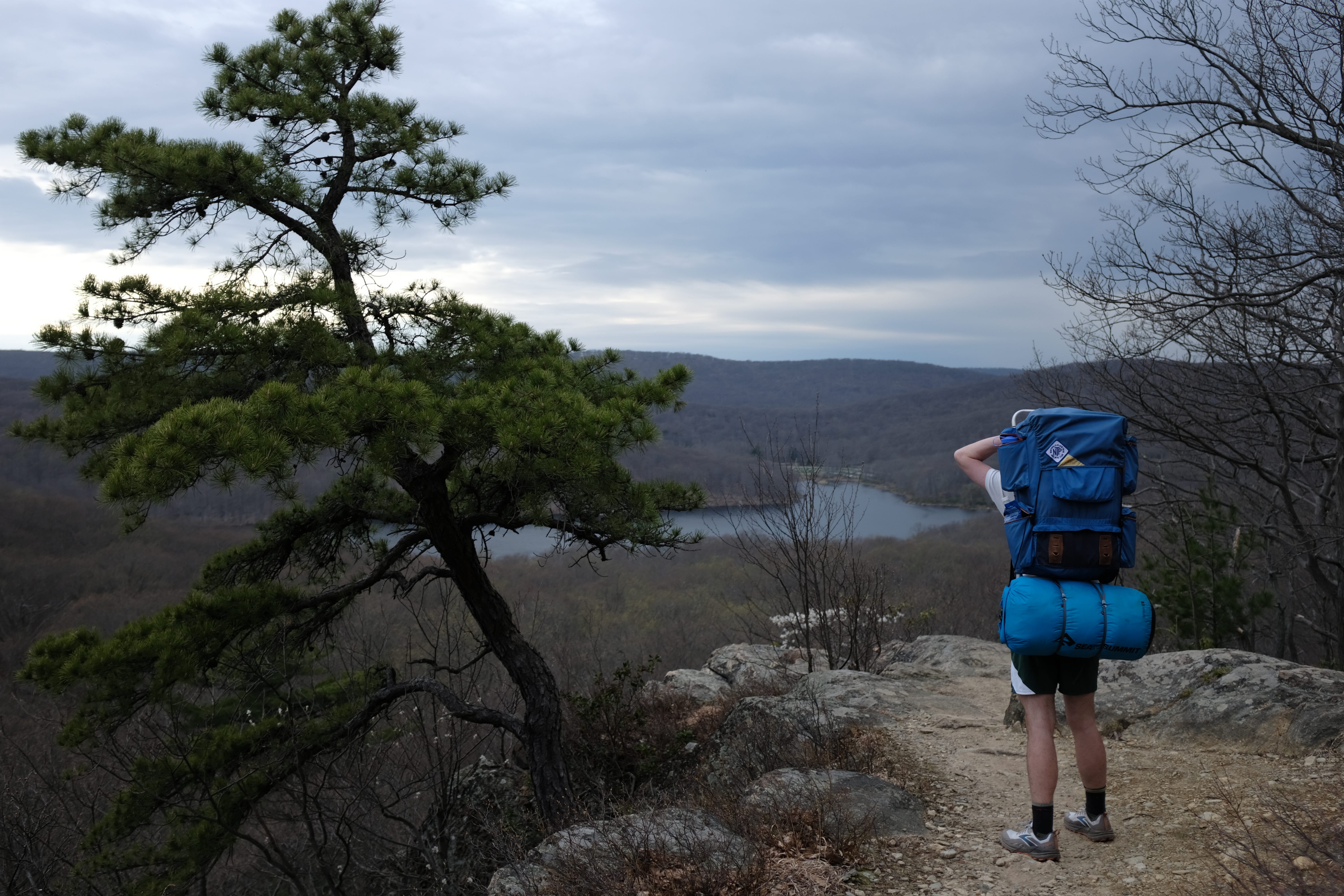 Overnight hiking deals trails near me