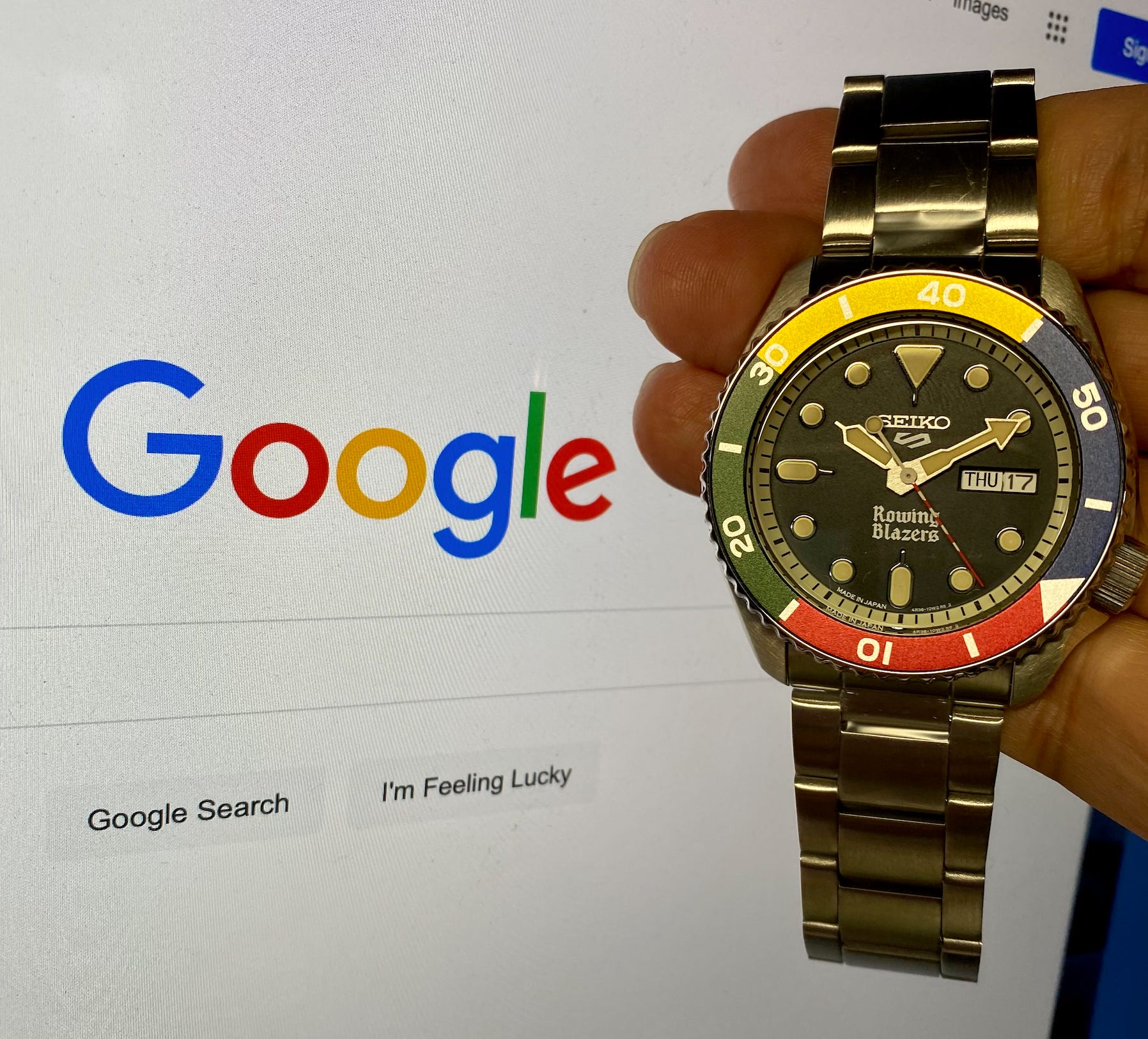 Seiko google online