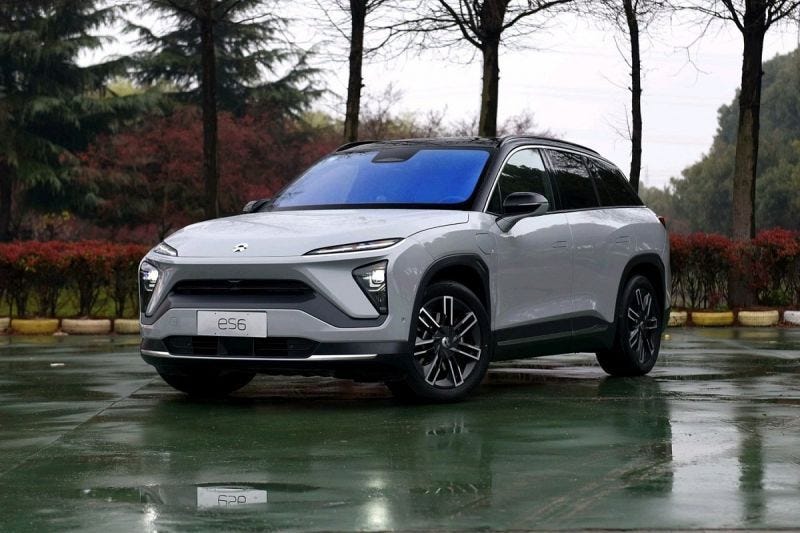 Nio electric vehicle startups sale
