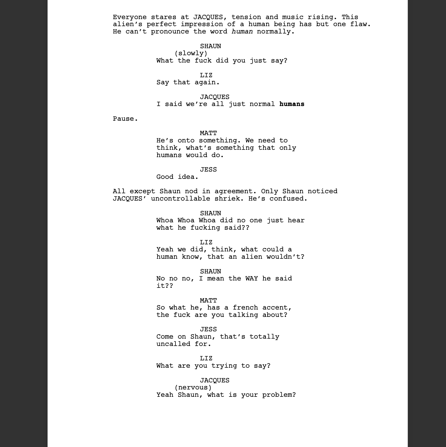 Notes on "Alien in Disguise" by Lawrence Maximilian Small