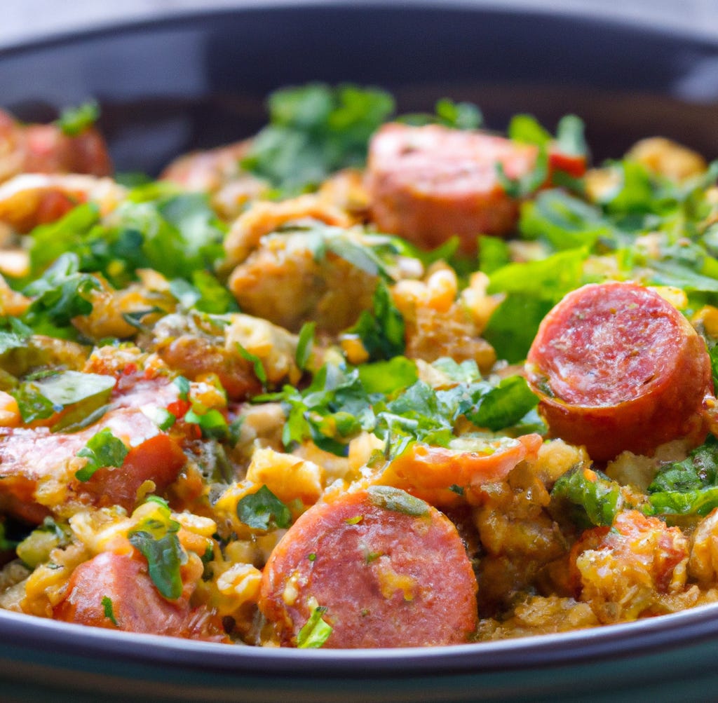 chicken jambalaya with sausage Cook with Vision