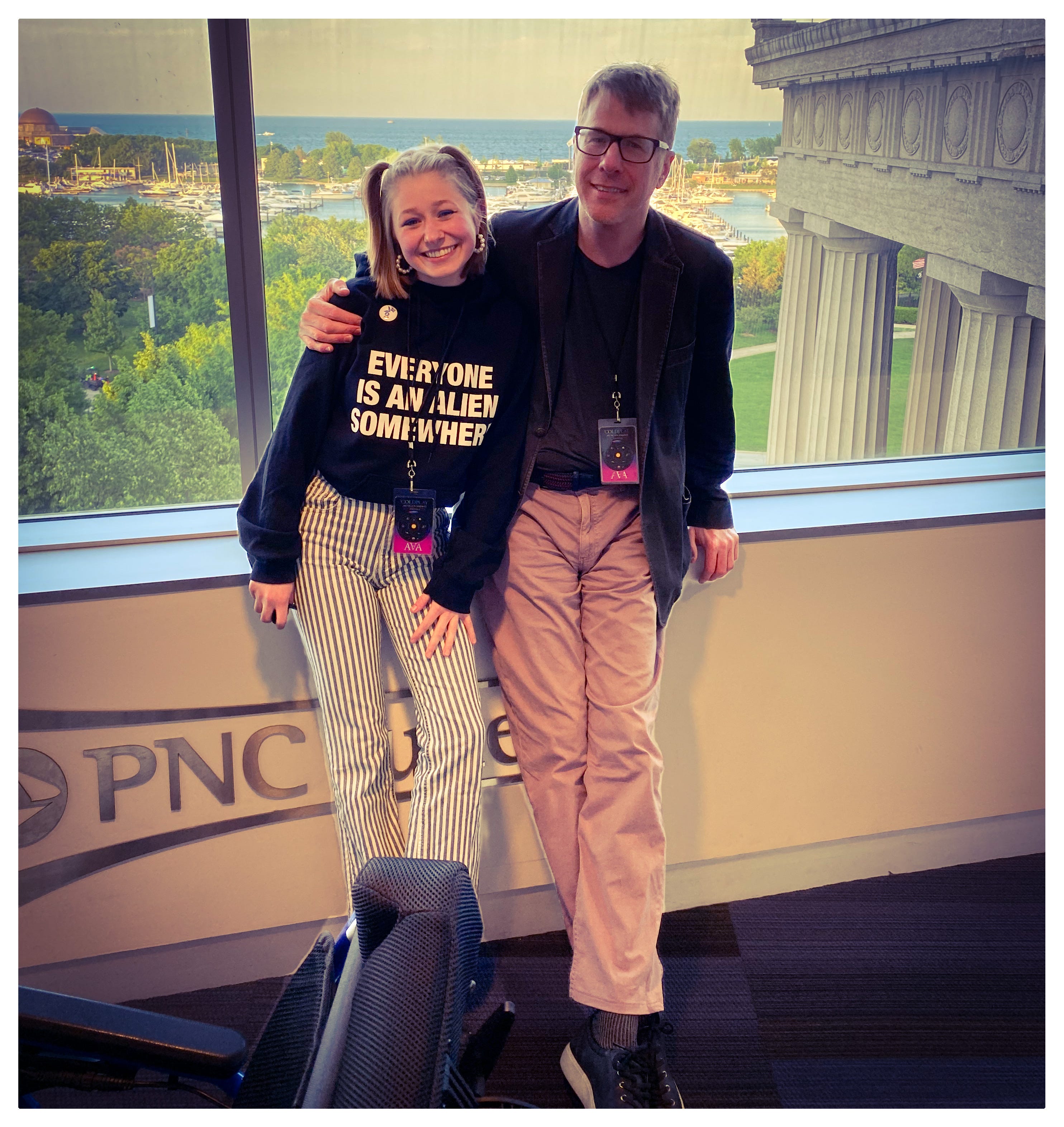 Coldplay Chicago by Hal Walker Living in a Body