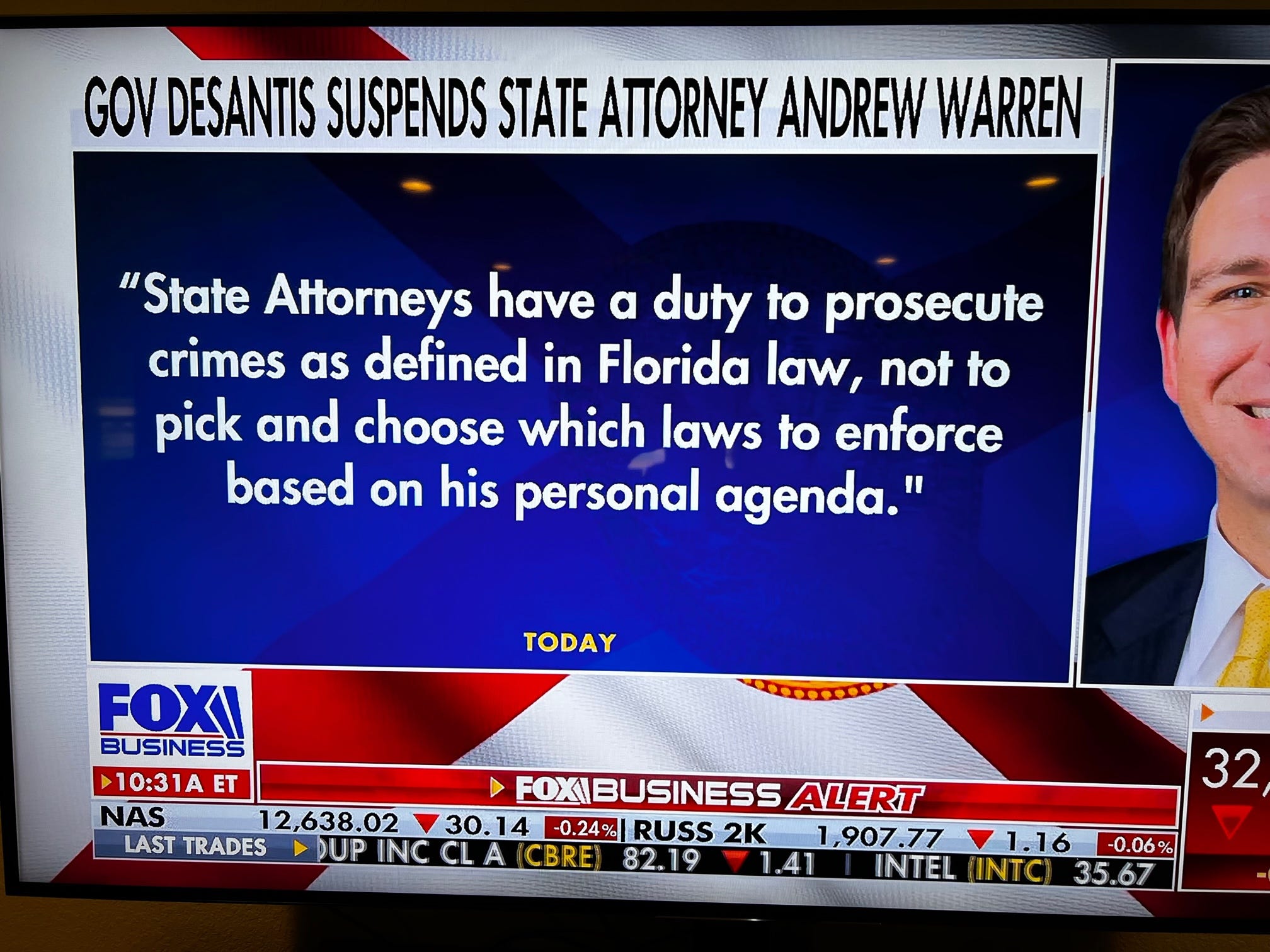 Boom Ron Desantis Suspends Soros Funded State Attorney