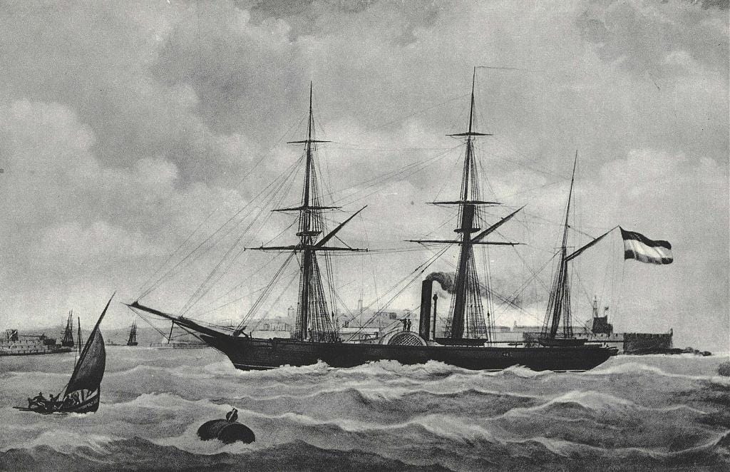 Nagasaki, 1865 • Dejima Island - by Kjeld Duits