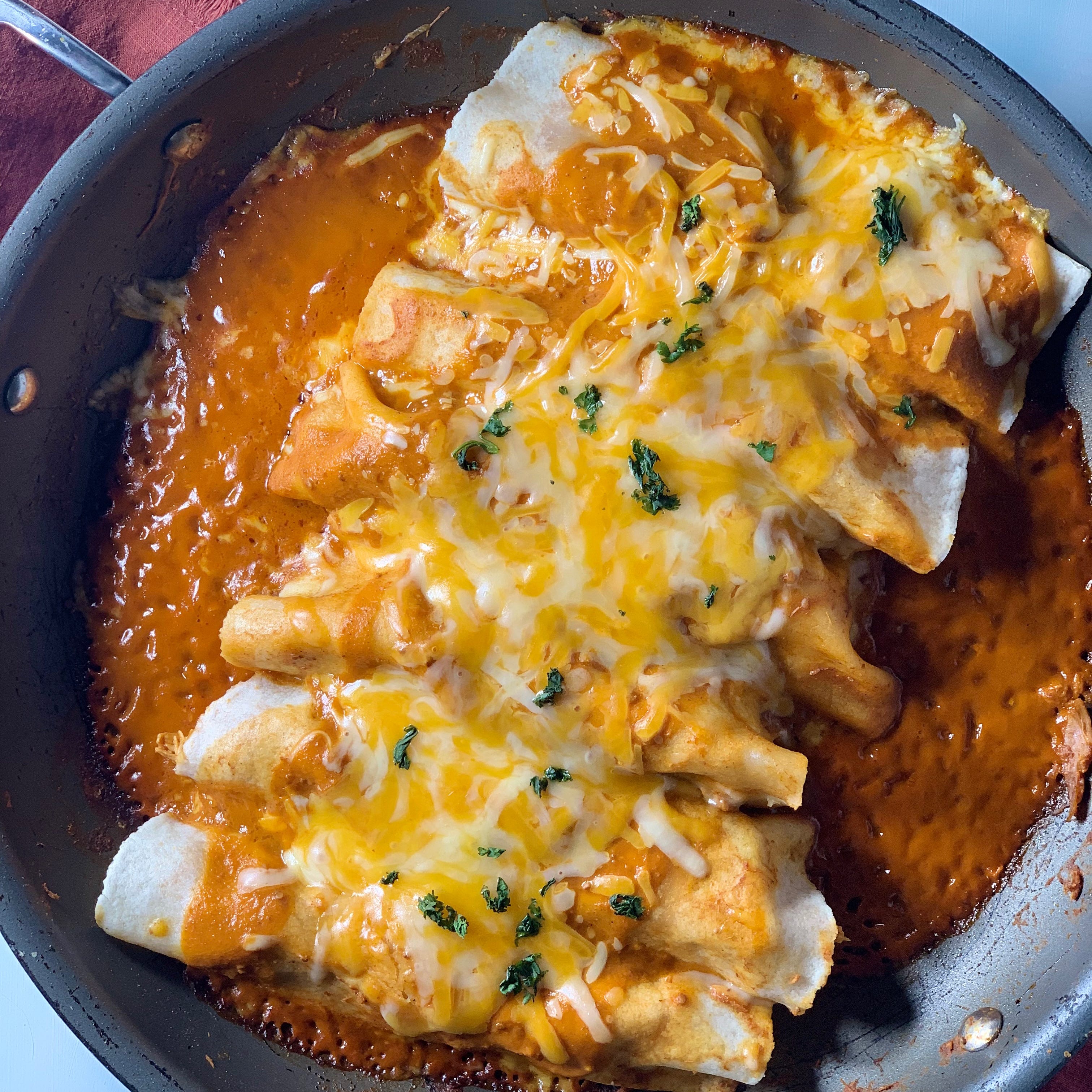 One Skillet Beef Enchiladas Meals Made Easy