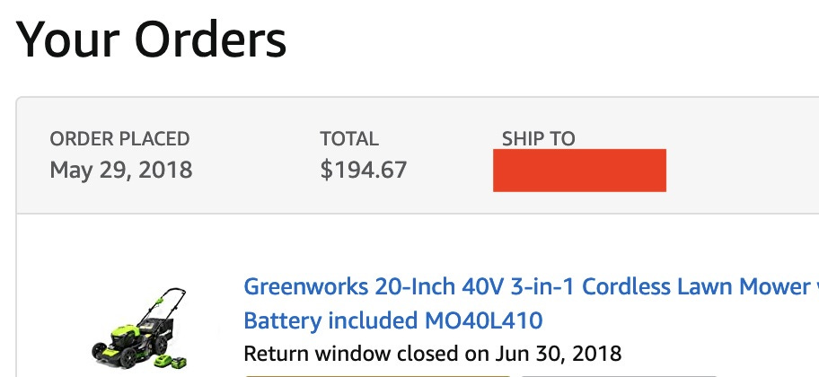 Greenworks mo40l410 cheap