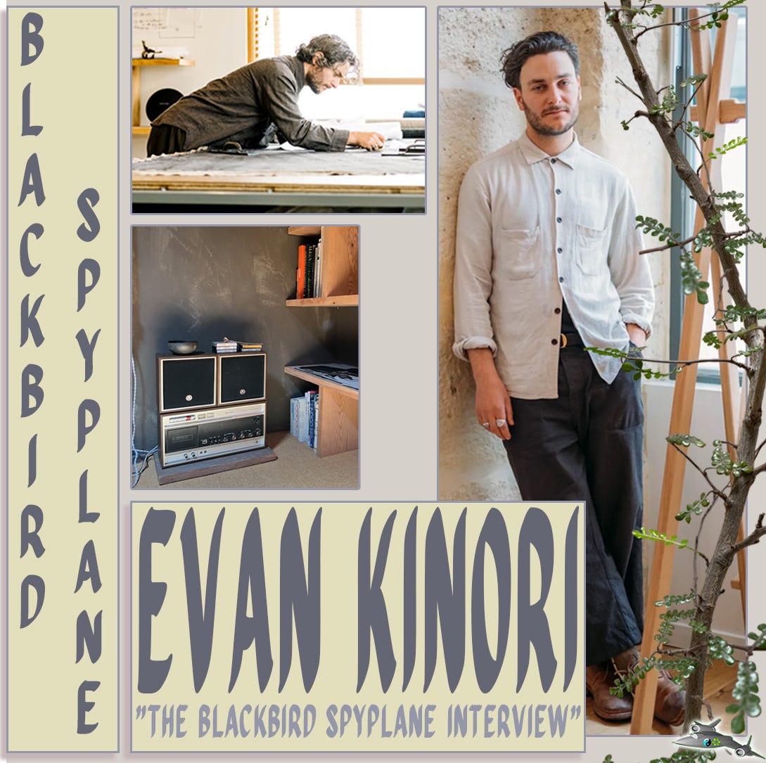Your clothes should feel heavy - the Evan Kinori Spyplane Interview