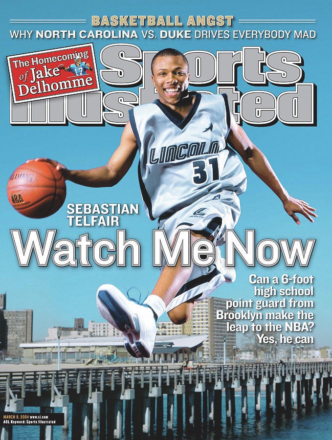 Lebron james sports illustrated high school hotsell