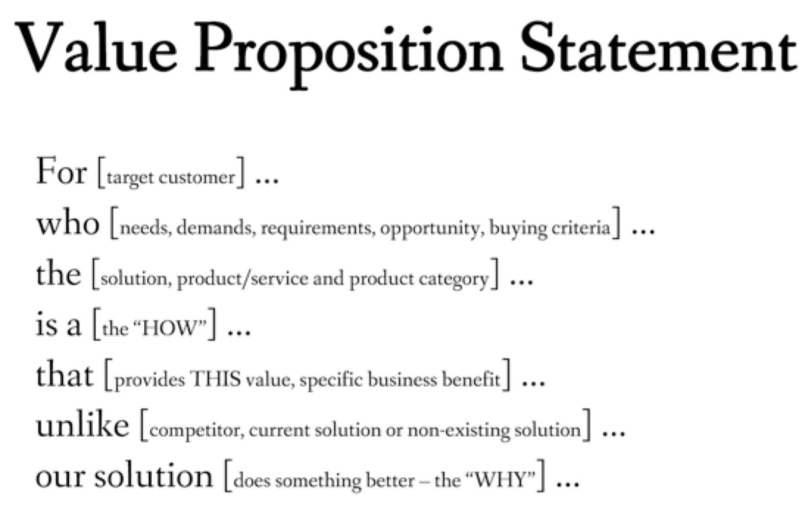 How to make your Marketing team love you by using the Value Proposition