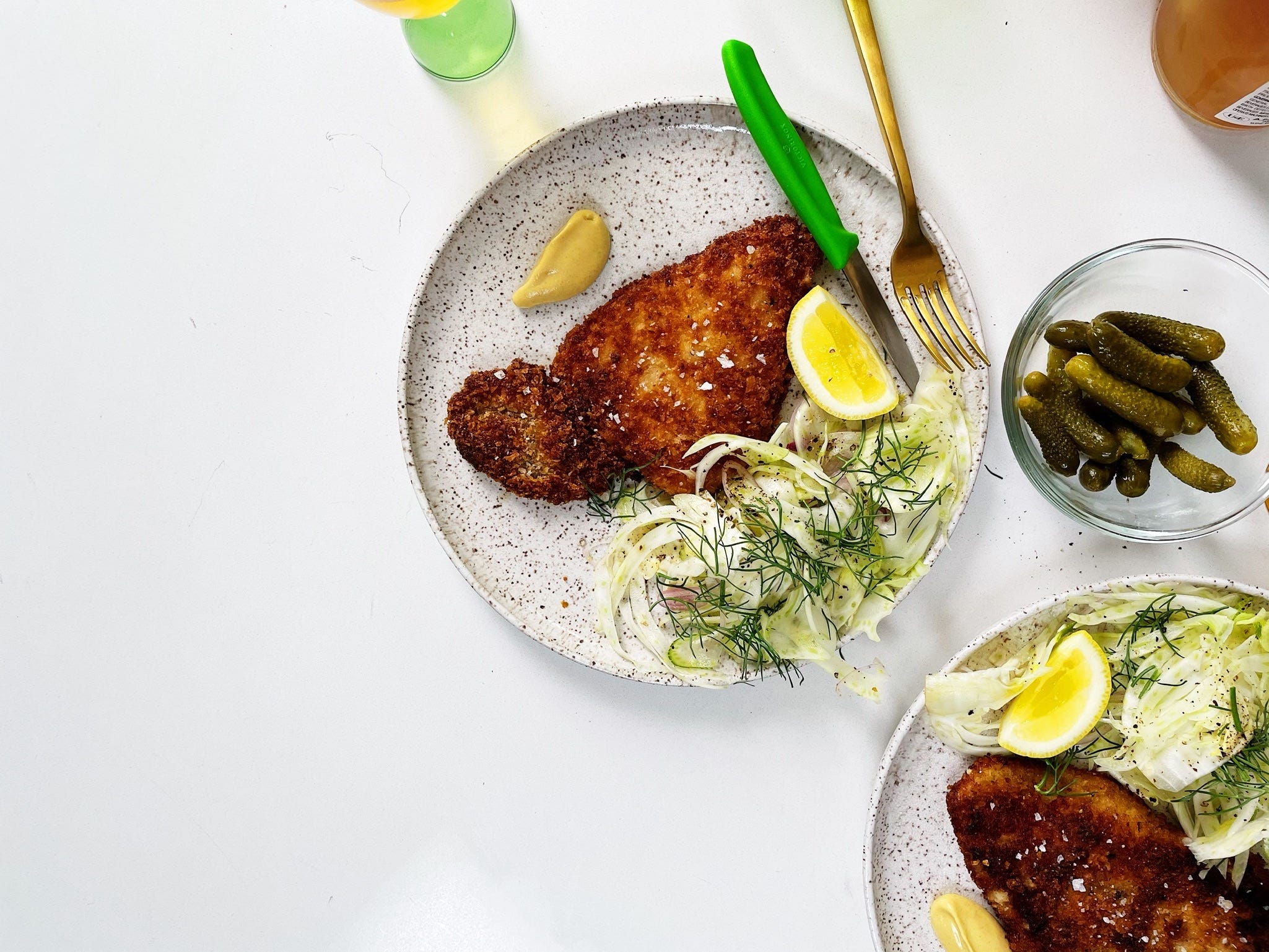 denim jackets, crispy cutlets by Alison Roman