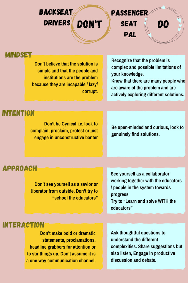 Do you want to help educators transform the education system? Don't be