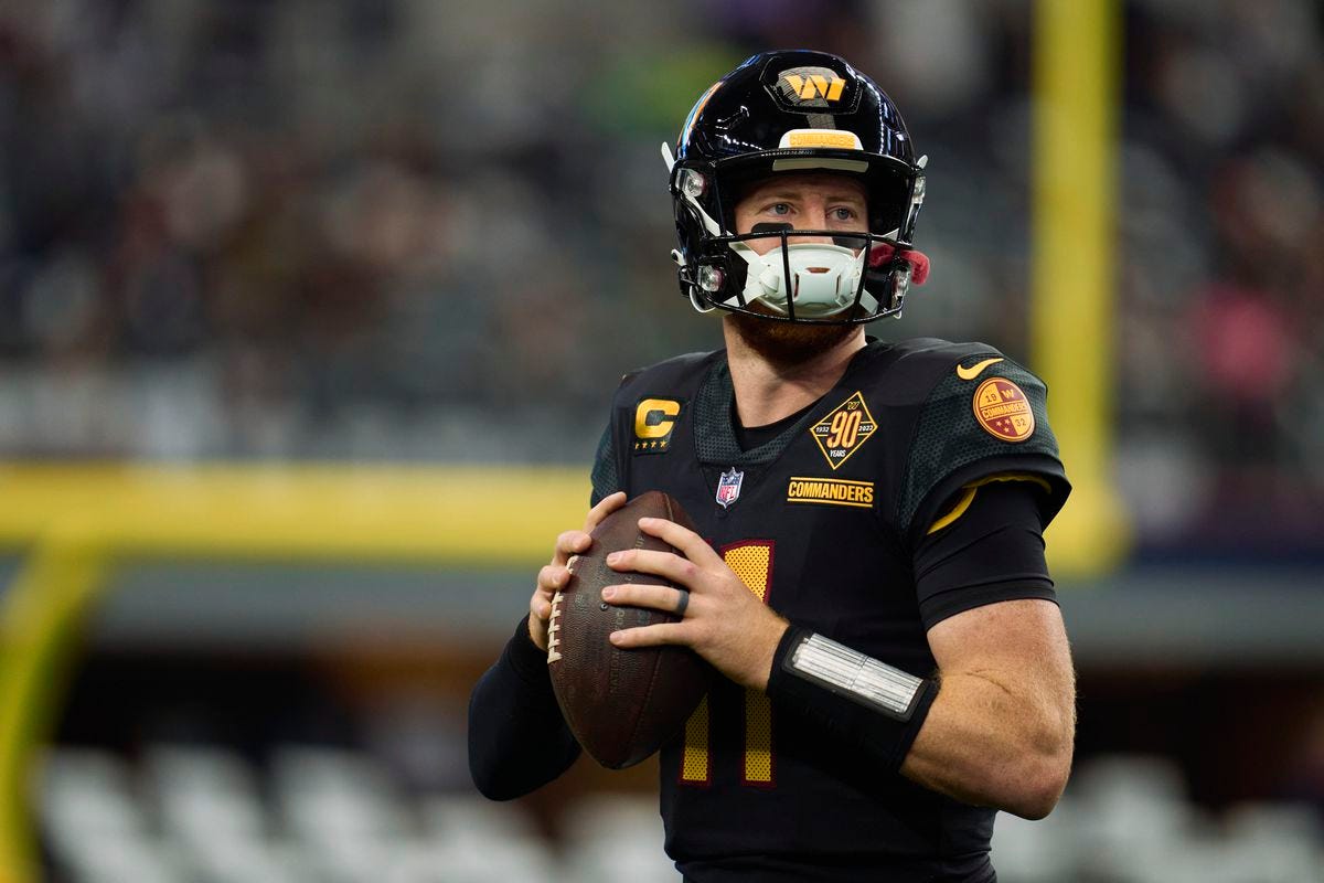 What s the next step for the Commanders Wentz relationship