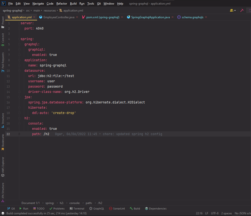 Setting up GraphQL with spring boot - by David Hero