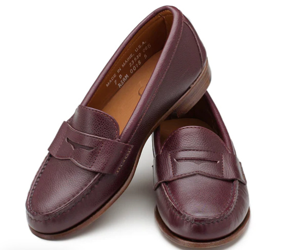 Penny loafers made in usa top
