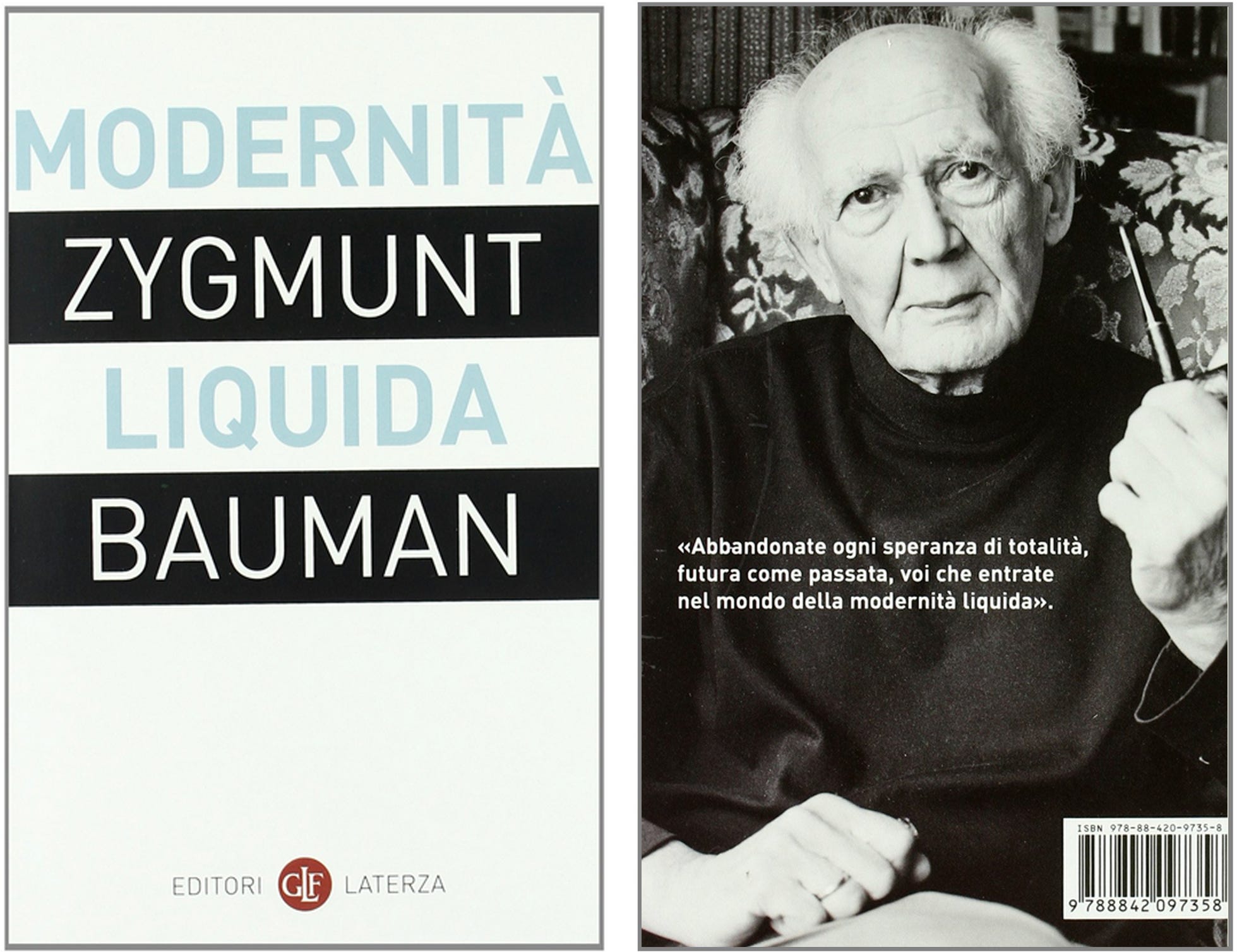 1. Zygmunt Bauman, La società liquida - by Mario Mancini