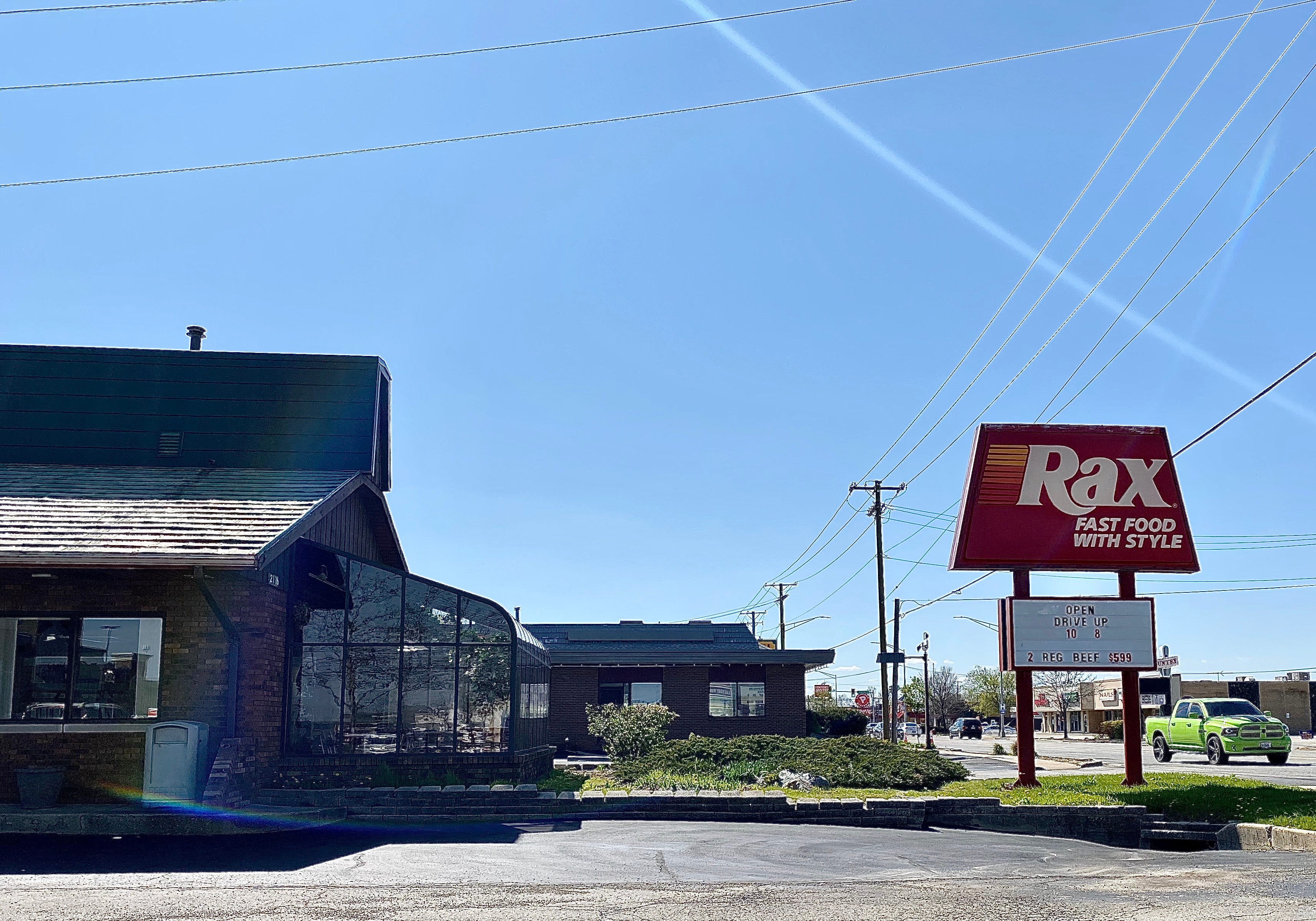 Rax restaurant hotsell locations