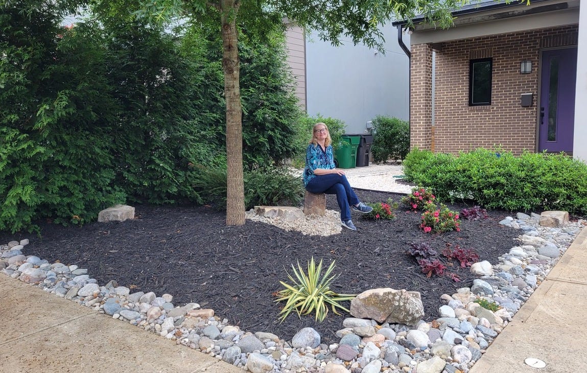 Rock 2025 front yard