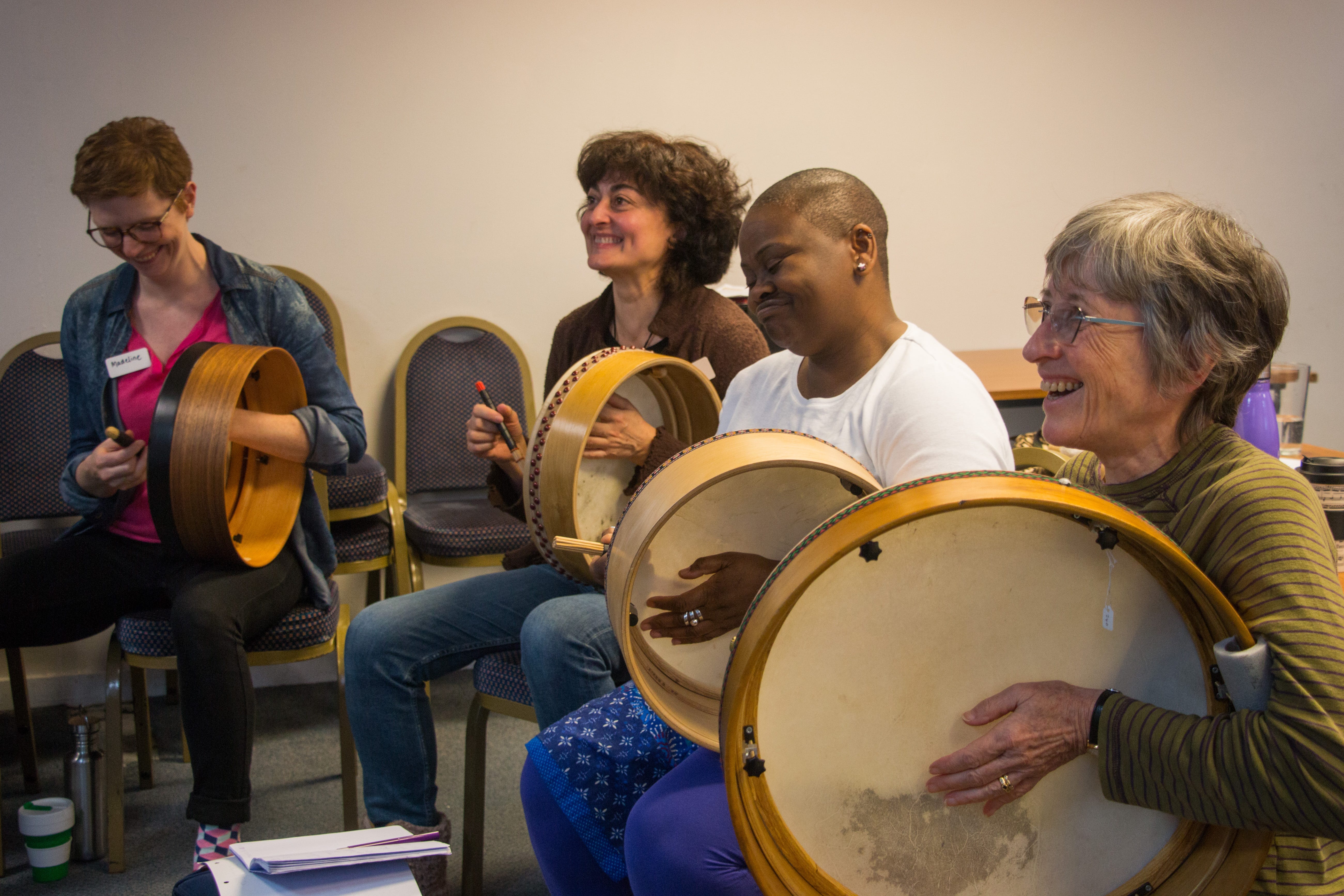 Beating the drum for women bodhr n players by Madeline