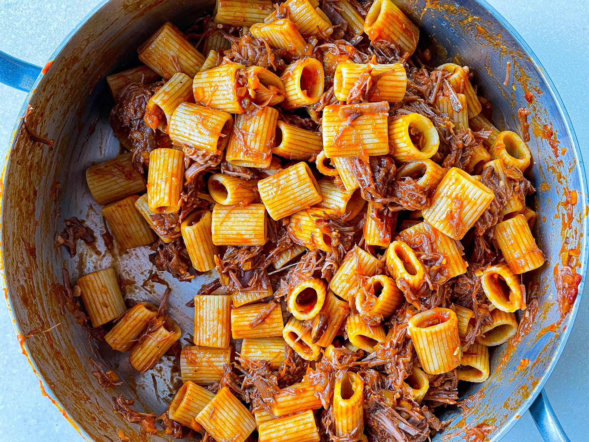 leftover brisket ragù by Meryl Feinstein