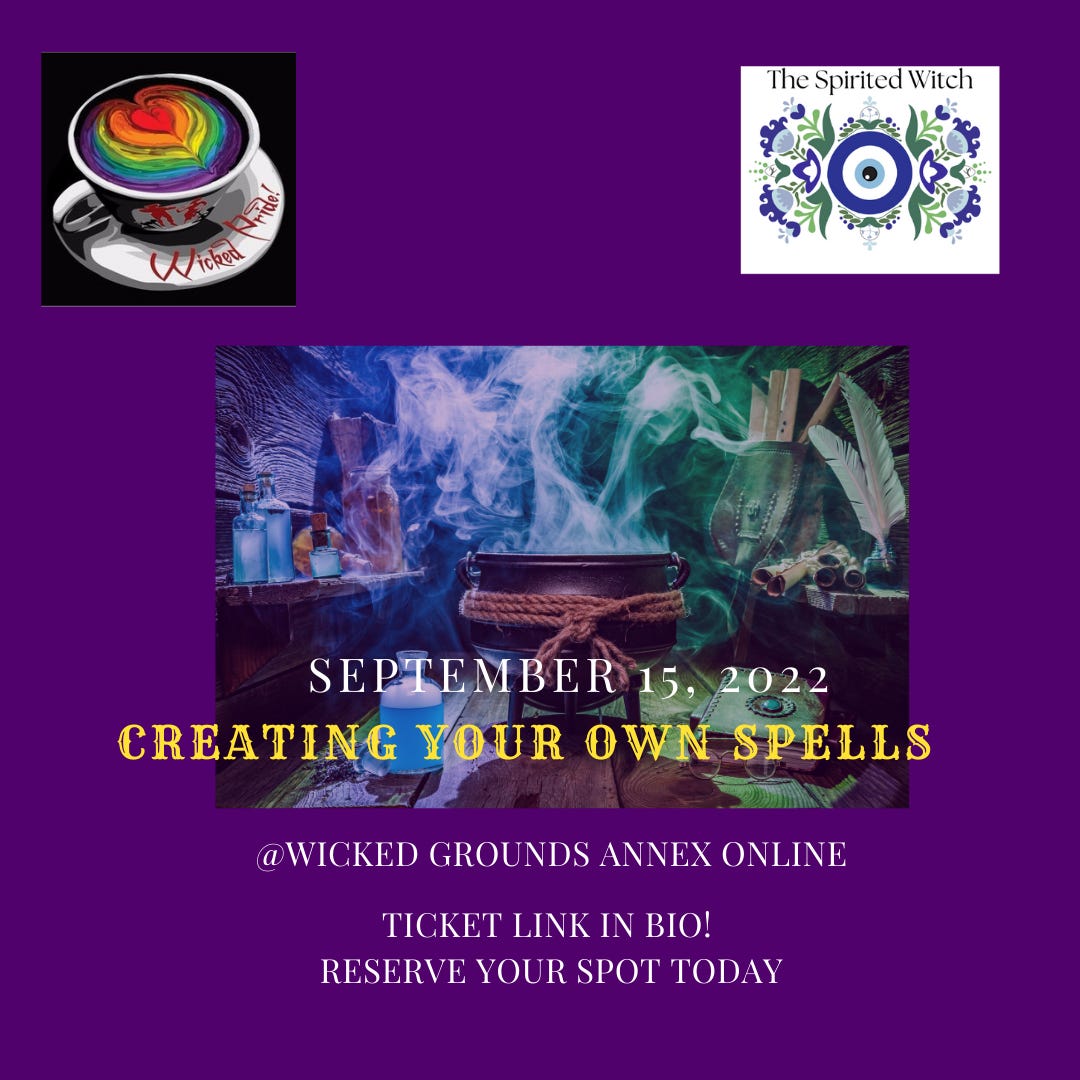 ONLINE CLASS: Creating Your Own Spells