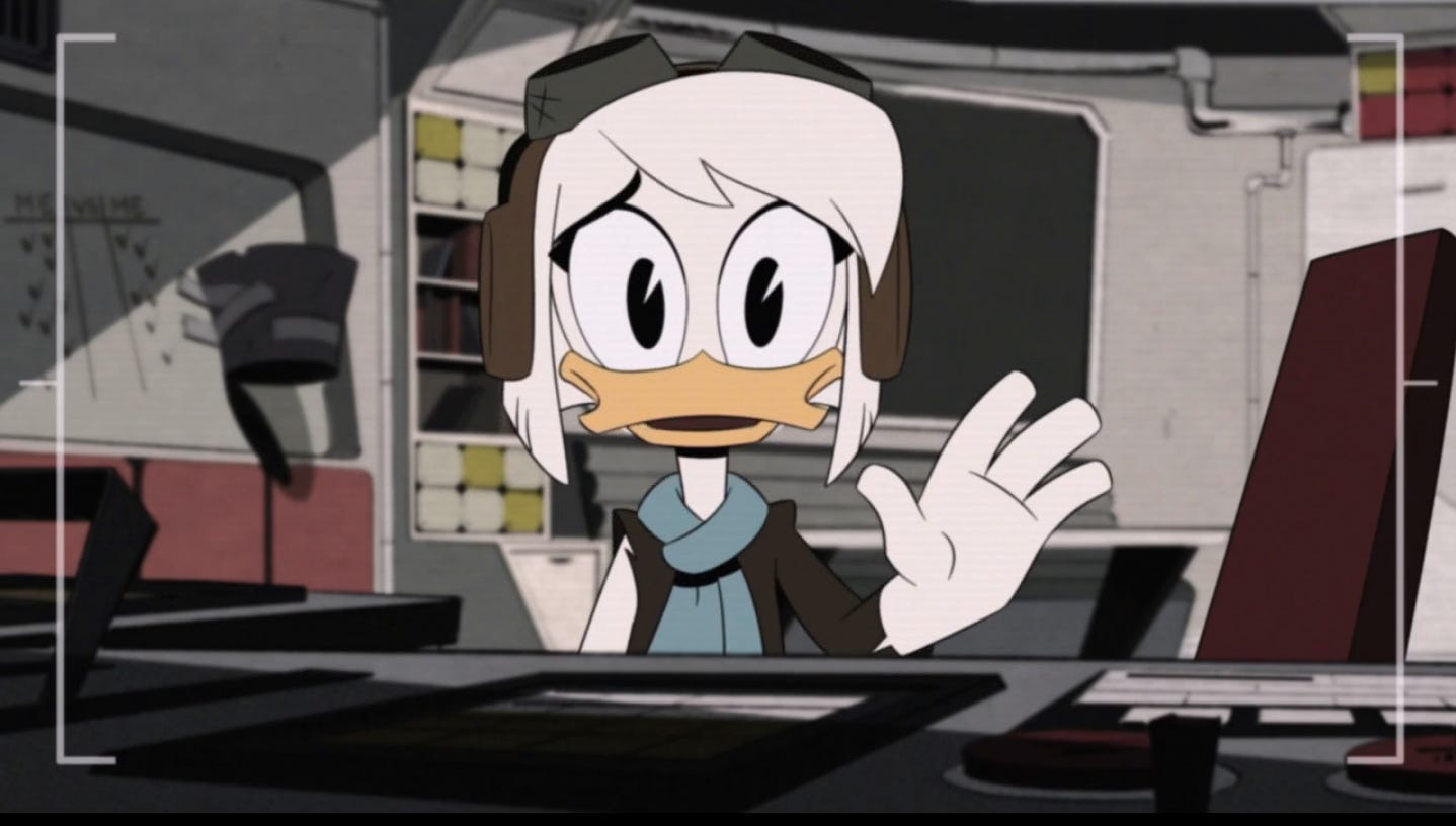 Paget Brewster on DUCKTALES working with Ryan Murphy and her