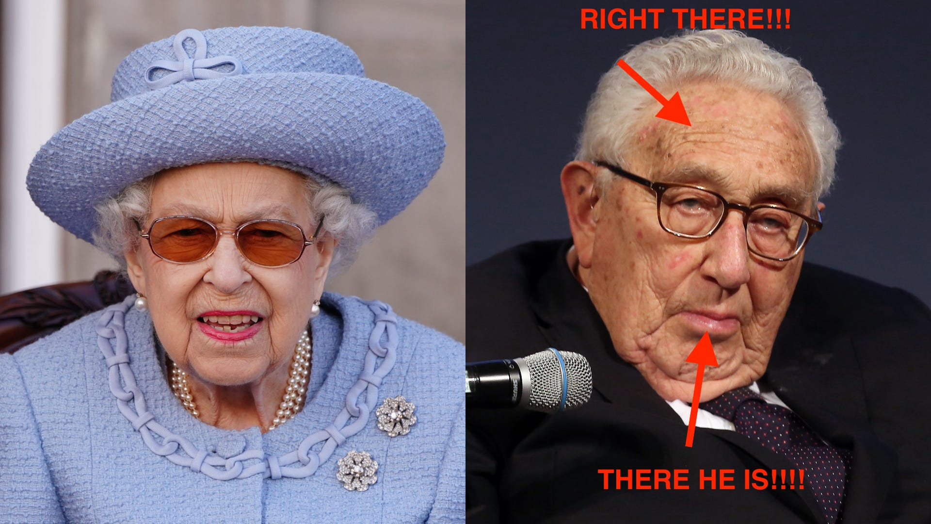 Henry Kissinger Is Right There: The Queen Edition