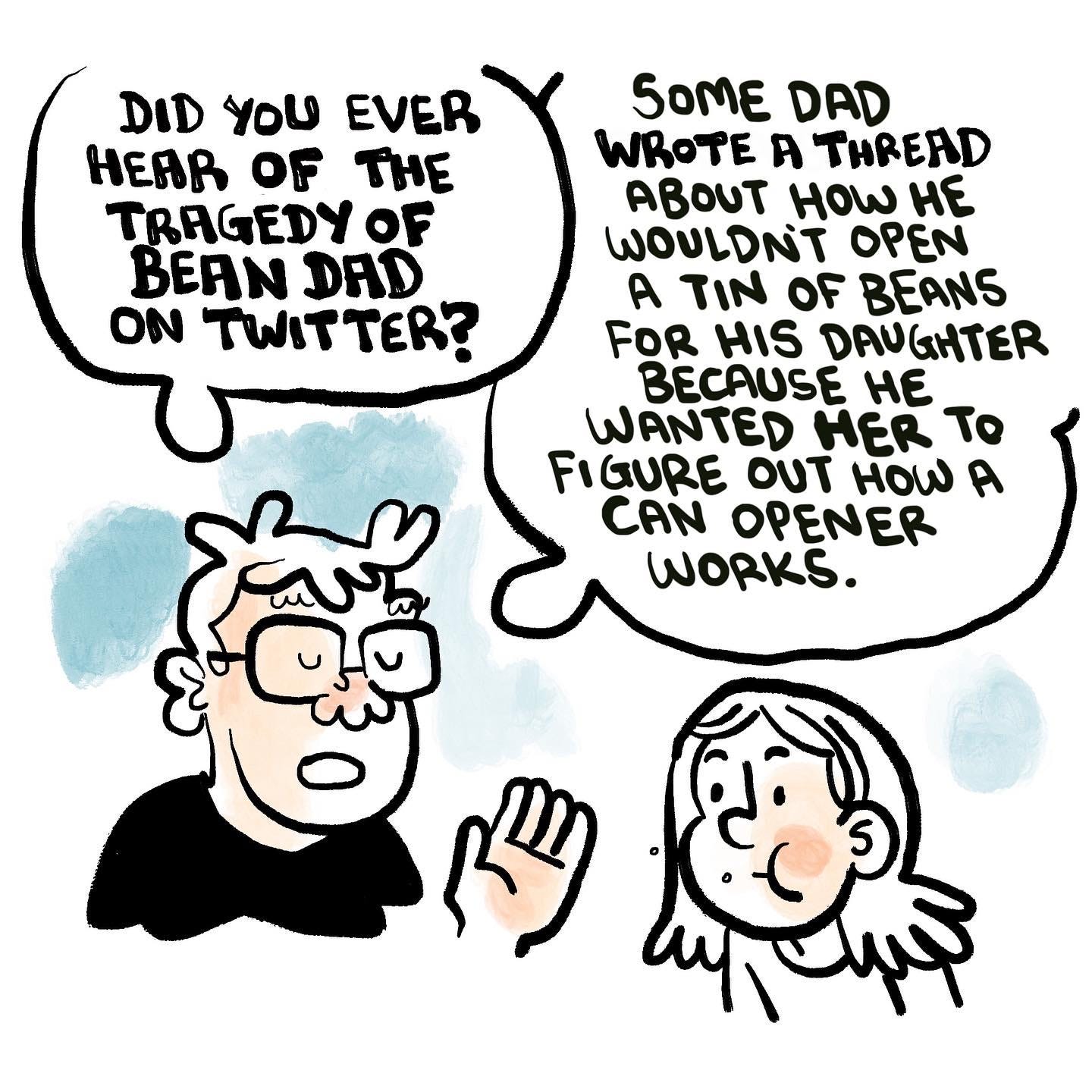 Did You Ever Hear of The Tragedy of Bean Dad on Twitter?