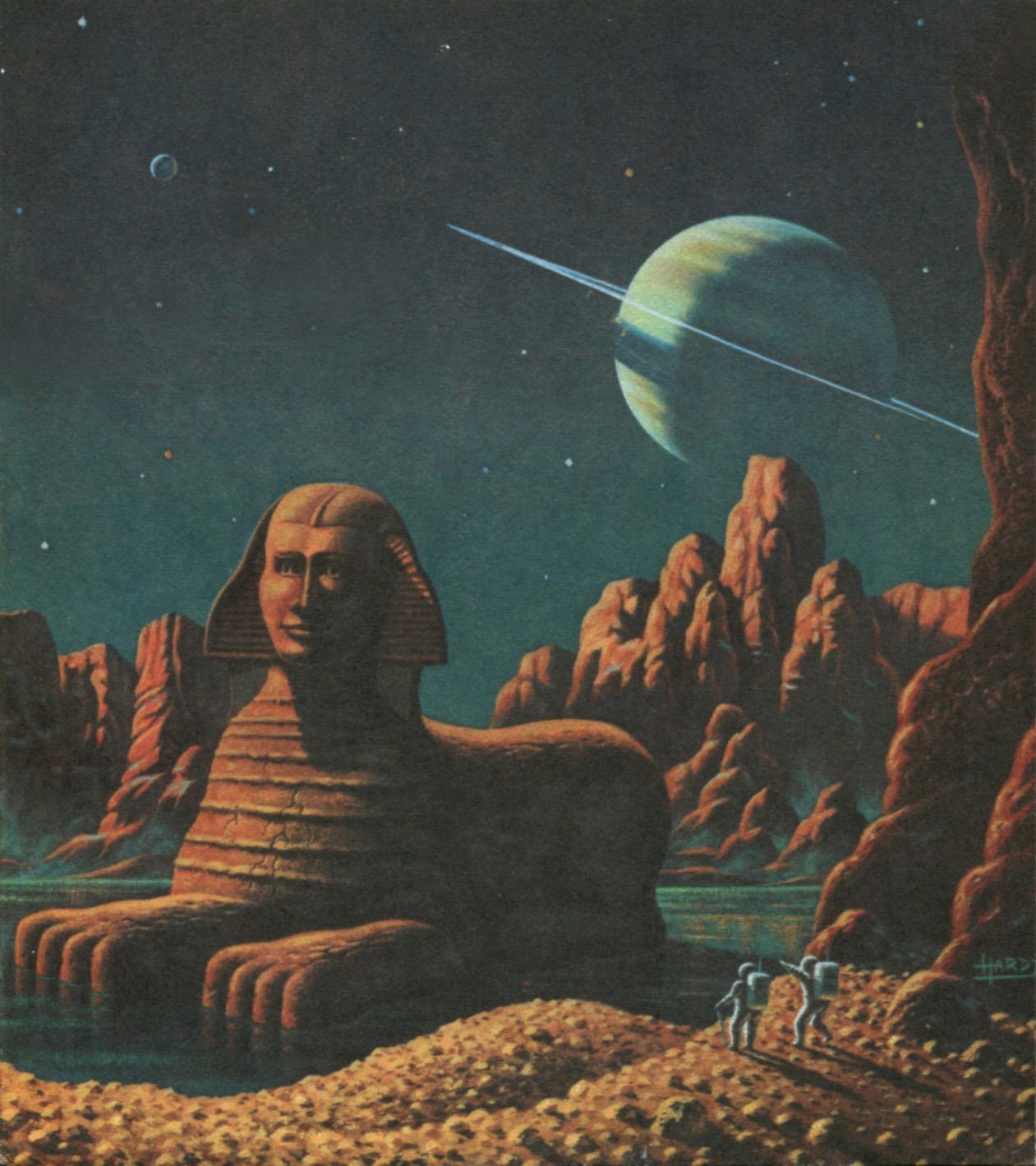 Image of the Week Chesley Bonestell by Adam Rowe