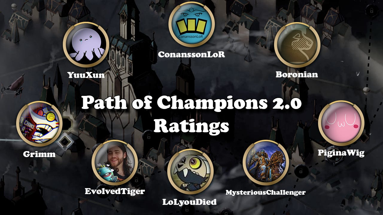 The Path of Champions 2.0 Tier List