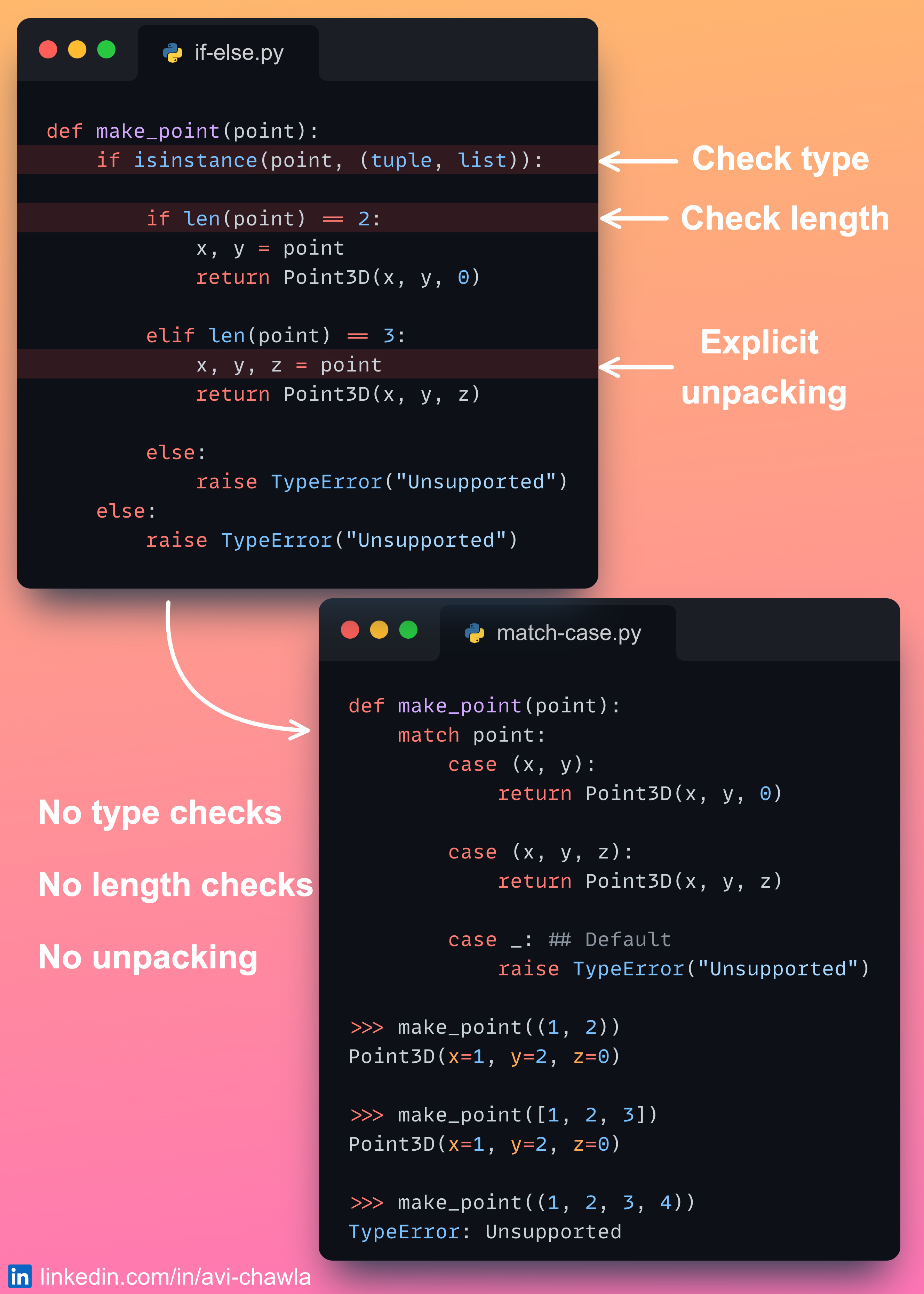 In Defense of Match-case Statements in Python