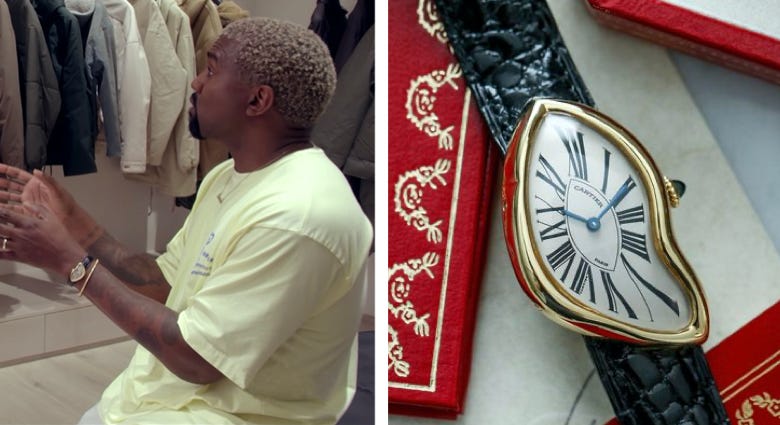 Cartier shop crash kanye