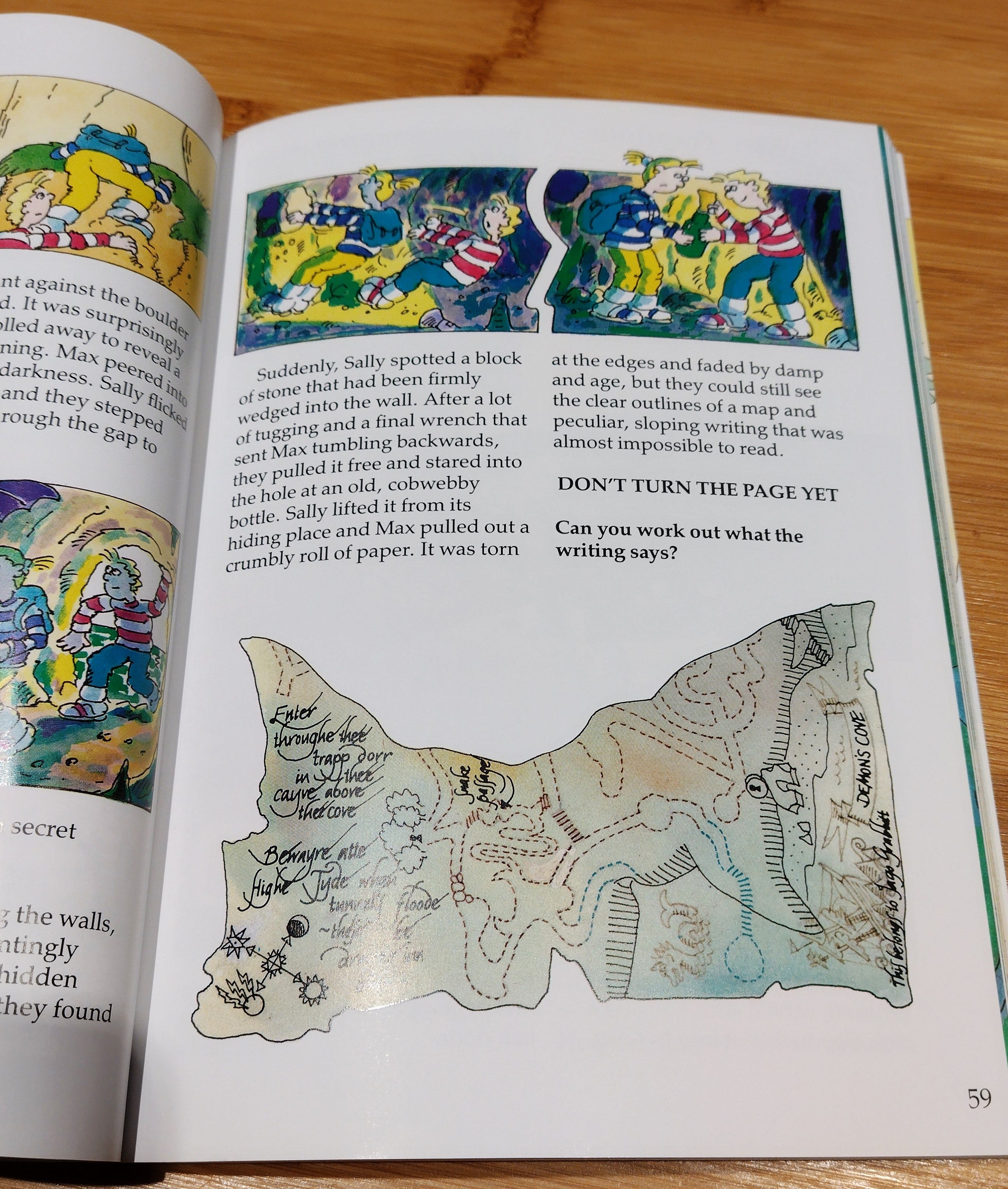 I loved Usborne Puzzle Adventures