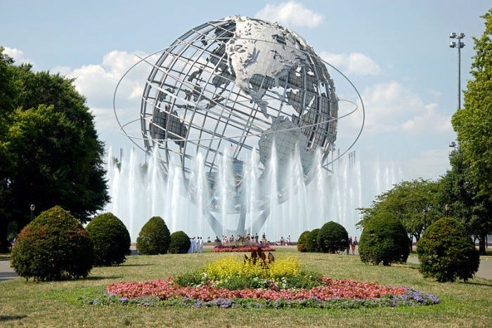We are the World: the Unisphere in Flushing Meadows-Corona Park
