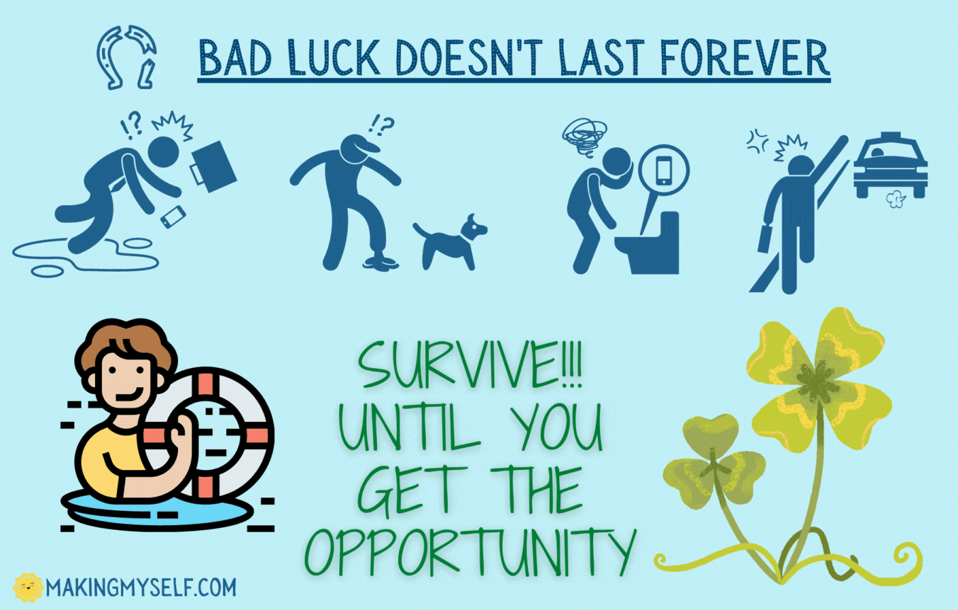 Bad luck doesn't last forever by Fredi
