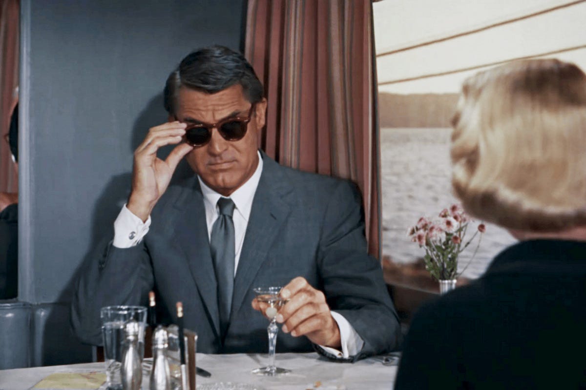 Cary grant glasses deals north by northwest