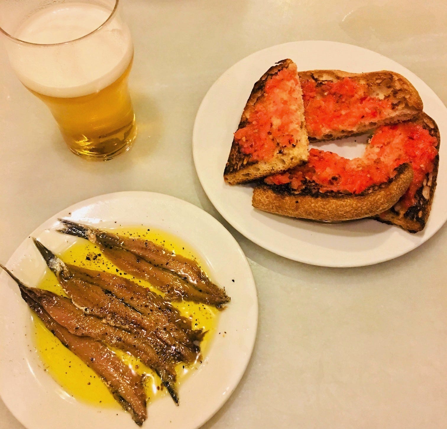 BREAD, TOMATO, GARLIC, OLIVE OIL. Jill Dupleix Eats