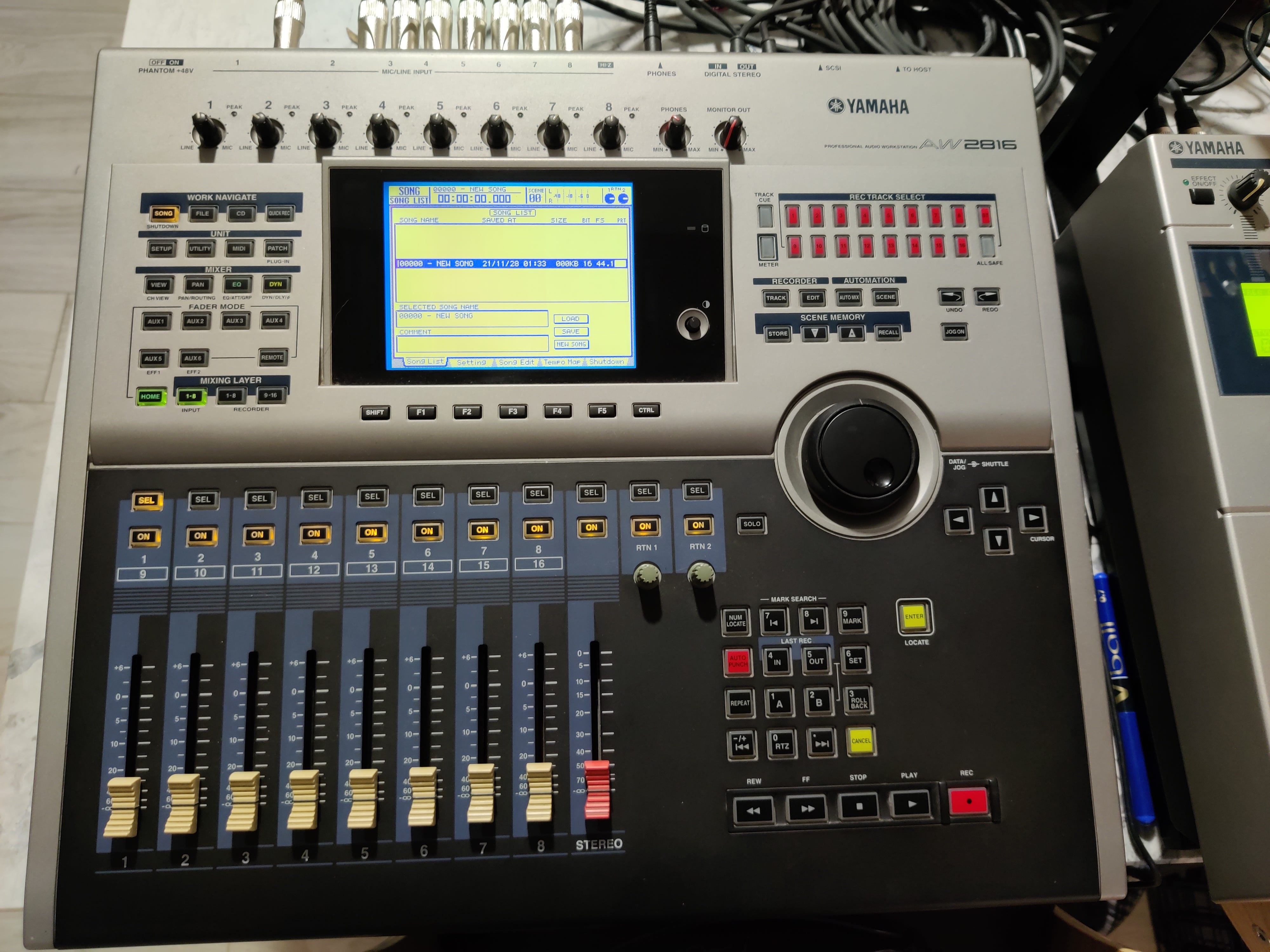 Yamaha AW2816 with CompactFlash Storage