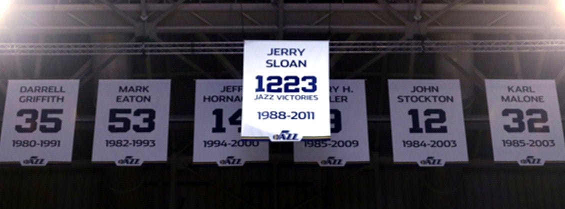 Utah jazz retired clearance numbers