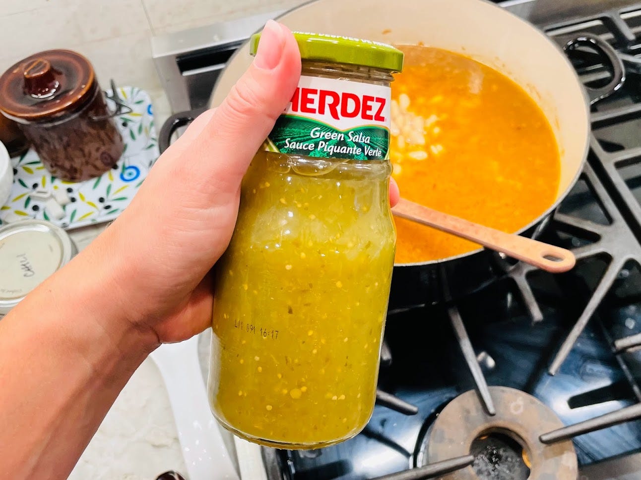 Salsa verde chili aka green chili (sorta)