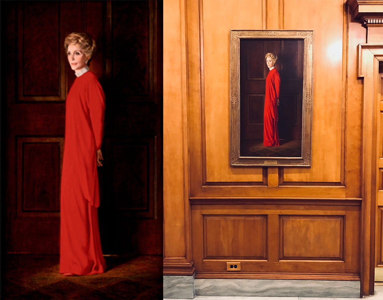 The Nancy Reagan stamp is here. Here&rsquo;s what Jill Biden said.