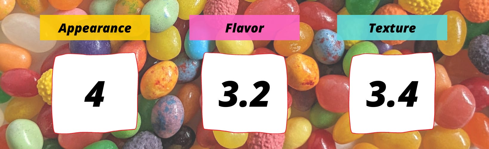 Russell stover pectin deals flavored jelly beans candy
