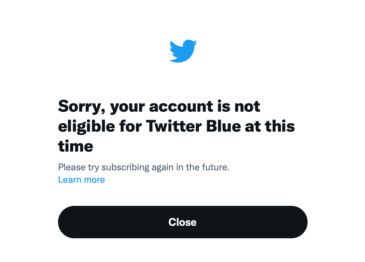 Twitter Blue problems? How to sign up for verification despite error