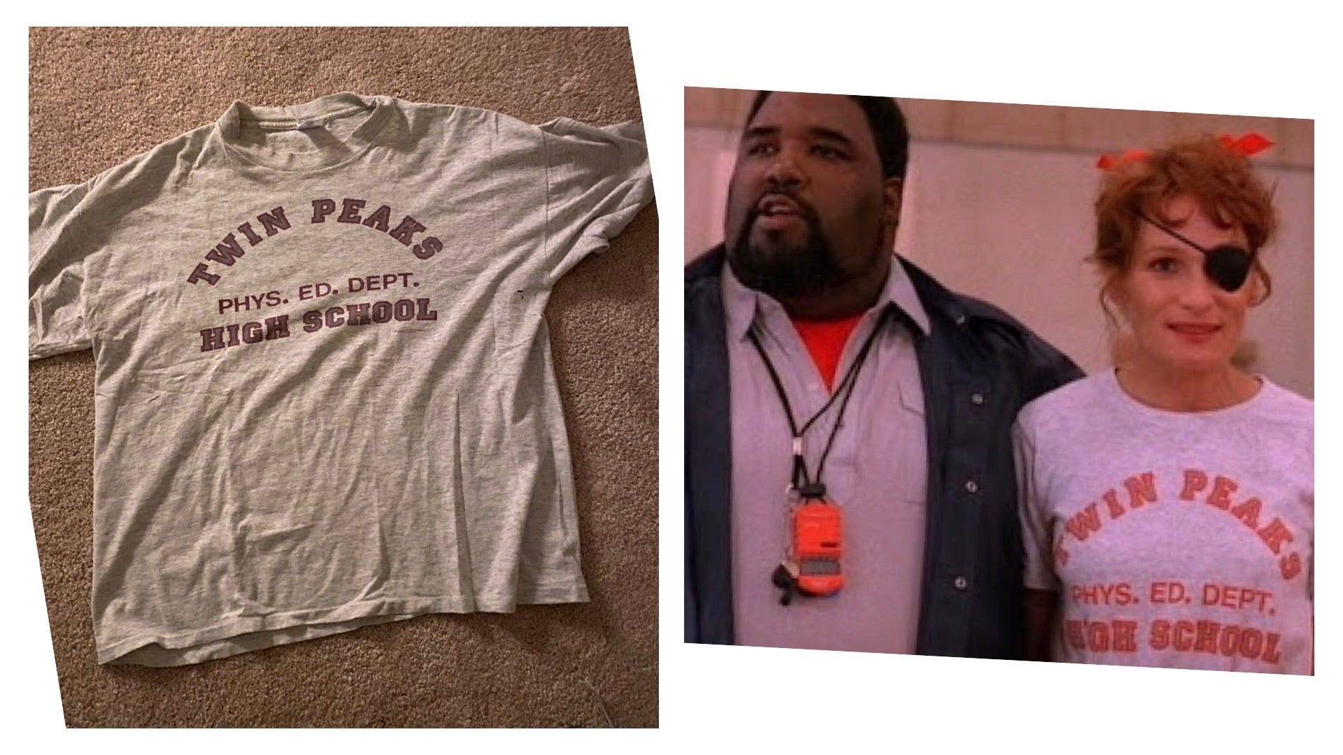 Twin peaks phys ed shirt best sale