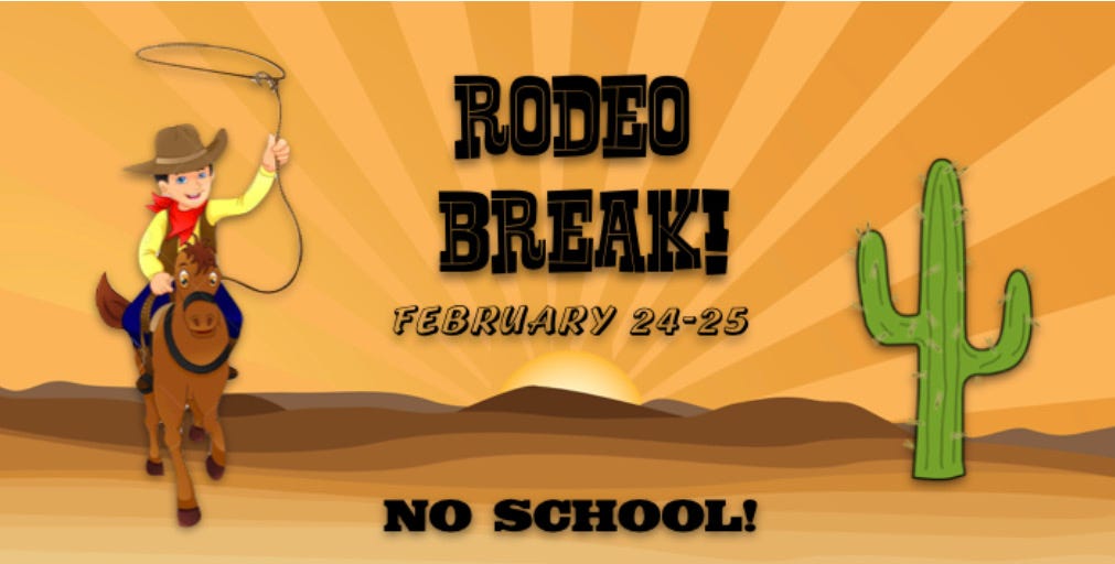 What the heck is a Rodeo Break? by Beth Collier