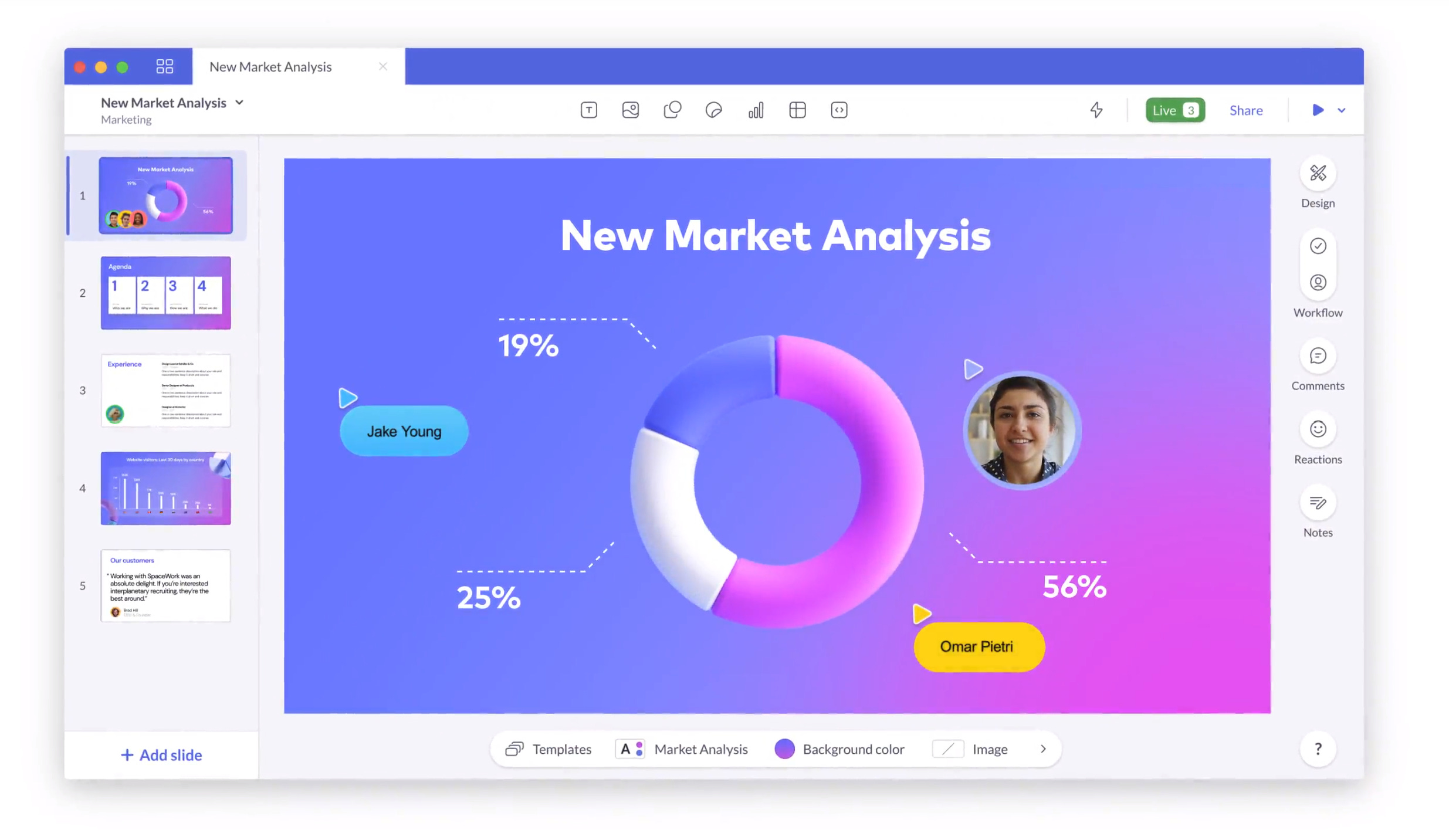 Pitch collaborative presentation app by YESI EDUCATION